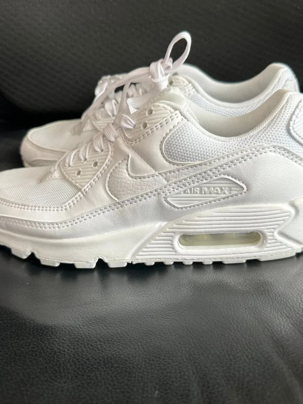 NEW Nike Air Max 90 Triple White DH8010-100 Women's sneakers size 6.5
